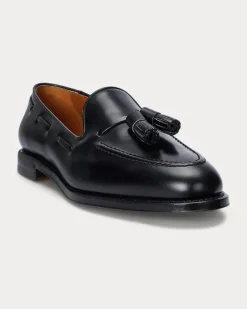 Kalbsleder-Loafer Maestra mit Quasten Black