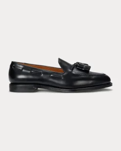Kalbsleder-Loafer Maestra mit Quasten Black