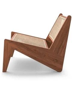 Kangaroo Sessel aus Holz - Braun