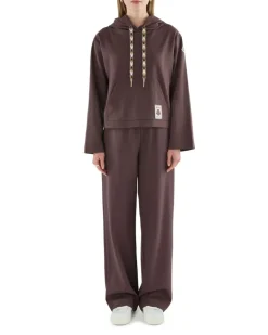 Kapuzensweatshirt Brown