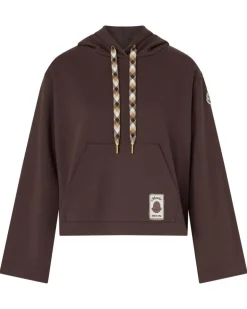 Kapuzensweatshirt Brown