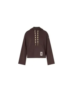 Kapuzensweatshirt Brown