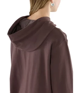 Kapuzensweatshirt Brown
