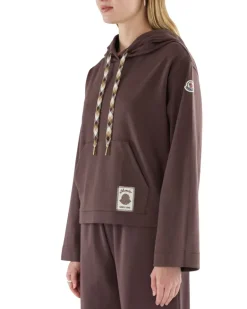 Kapuzensweatshirt Brown