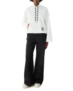 Kapuzensweatshirt White