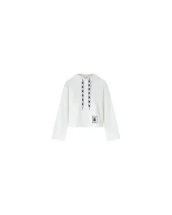 Kapuzensweatshirt White