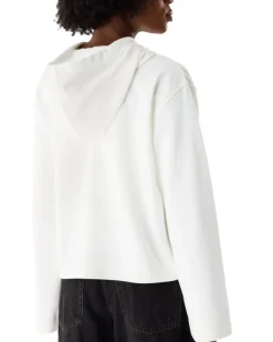Kapuzensweatshirt White