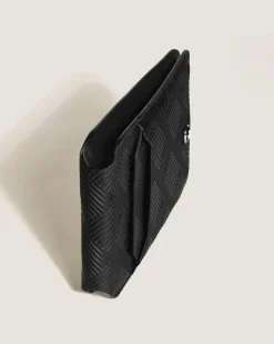 Kartenetui 3 cc für iPhone mit MagSafe aus Extreme Leder - Schwarz - Leder - MB199549 - Brieftaschen