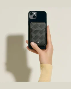Kartenetui 3 cc für iPhone mit MagSafe aus Extreme Leder - Schwarz - Leder - MB199549 - Brieftaschen