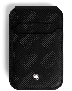 Kartenetui 3 cc für iPhone mit MagSafe aus Extreme Leder - Schwarz - Leder - MB199549 - Brieftaschen