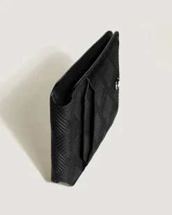 Kartenetui 3 cc für iPhone mit MagSafe aus Extreme Leder - Schwarz - Leder - MB199549 - Brieftaschen