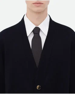 Kaschmir-Cardigan-Braun - Herren