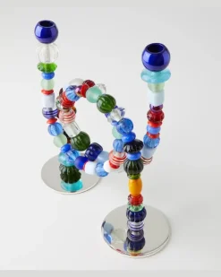 Kerzenständer Beads Multicolor