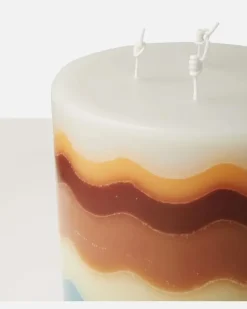 Kerze Torta Large Multicolor