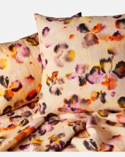 Kissen Amyris aus Leinen Multicolor