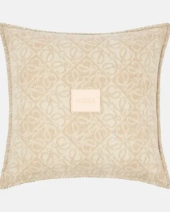Kissen Anagram aus Wolle und Cashmere Neutral