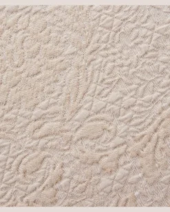 Kissen Barocco aus einem Baumwollgemisch Beige