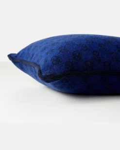 Kissen GG aus Baumwolle Blau