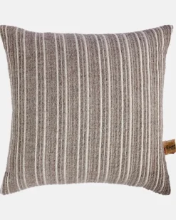 Kissen Gurghi aus Wolle und Baumwolle Beige