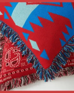 Kissen Icon aus Jacquard-Wollgemisch Multicolor
