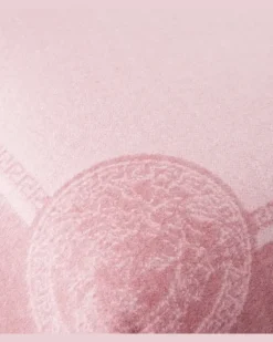 Kissen Icon Medusa aus Seide und Cashmere Rosa