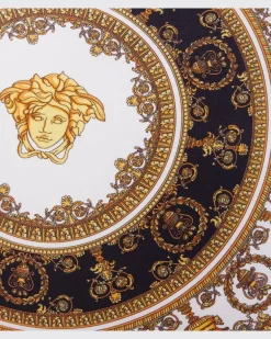 Kissen I Love Baroque aus Seide und Baumwolle Braun