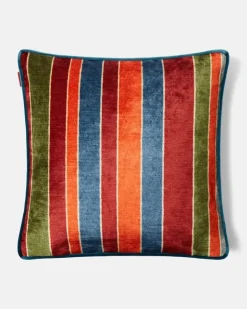 Kissen Nimphea aus Samt Multicolor