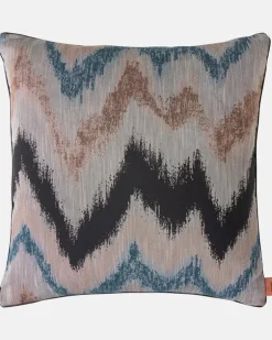 Kissen Orme aus Jacquard Multicolor