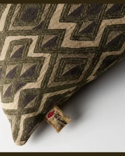 Kissen Zefiro aus Leinen Multicolor
