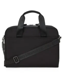 K/Kameo Laptoptasche mit Logo-Applikation - Schwarz