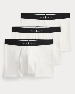 Klassische Boxer Briefs im Dreierpack White