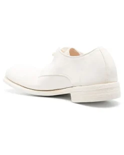 Klassische Derby-Schuhe - Weiß