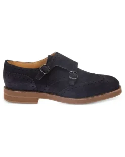 Klassische Monk-Schuhe - Blau