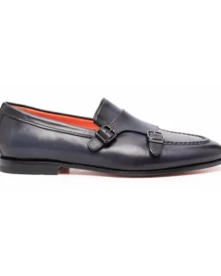 Klassische Monk-Schuhe - Blau