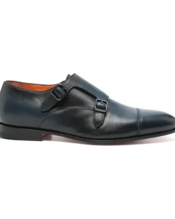Klassische Monk-Schuhe - Blau