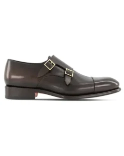 Klassische Monk-Schuhe - Braun