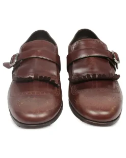 Klassische Monk-Schuhe - Braun