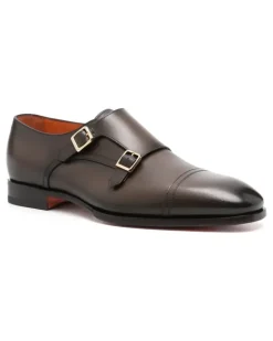 Klassische Monk-Schuhe - Braun