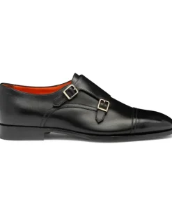 Klassische Monk-Schuhe - Schwarz