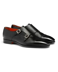 Klassische Monk-Schuhe - Schwarz