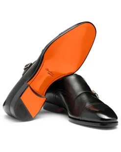 Klassische Monk-Schuhe - Schwarz