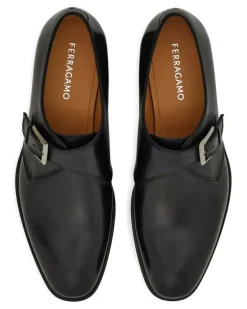 Klassische Monk-Schuhe - Schwarz