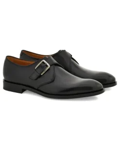 Klassische Monk-Schuhe - Schwarz