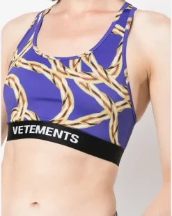 Klassischer Sport-BH - Violett
