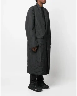 Klassischer Trenchcoat - Grau
