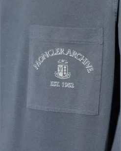 Klassisches Langarmshirt - Blau