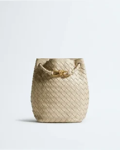 Kleine Andiamo Beuteltasche-Beige - Damen
