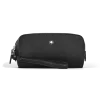 Kleine Kosmetik-Clutch aus Sartorial Leder - Schwarz - Leder - MB221572 - Kulturtaschen
