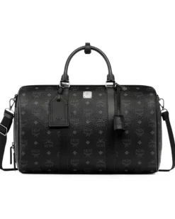 Kleine Ottomar Maxi Visetos Reisetasche - Schwarz visetos