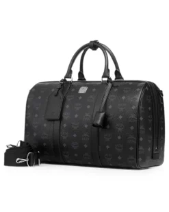 Kleine Ottomar Maxi Visetos Reisetasche - Schwarz visetos